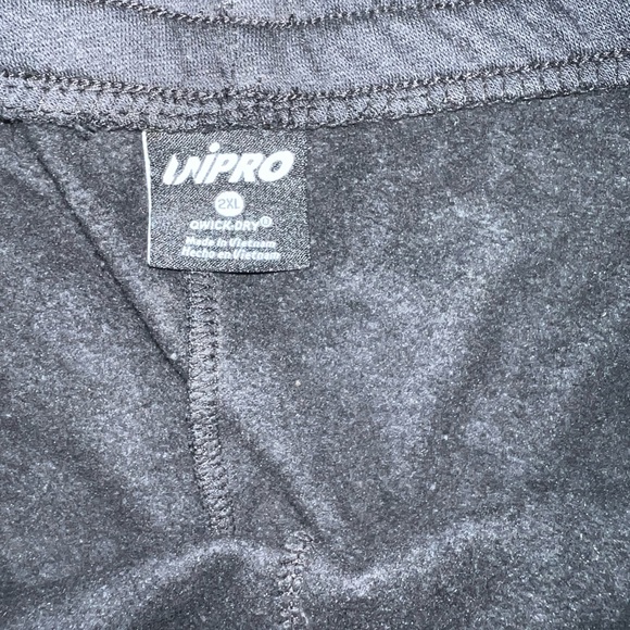 NWT Black Unipro Men’s Fleece Joggers Size 2XL - Picture 6 of 7
